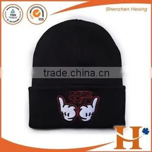 Headphones Beanie Hat Winter Hat Knitted Beanies thumbnail-1