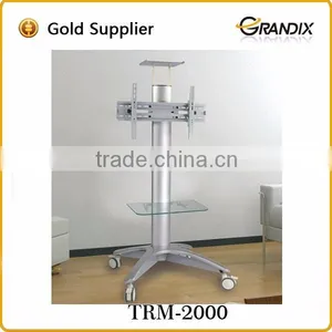 Television Monitor Display Stand tv Stand Cart thumbnail-3
