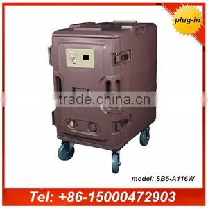 116Liter Electric Heat Preservation Box, Hot Food Box Cabinet Keep Food Warming thumbnail-1