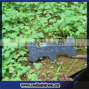 Slate Decorate Garden Label Bone Shape thumbnail-1