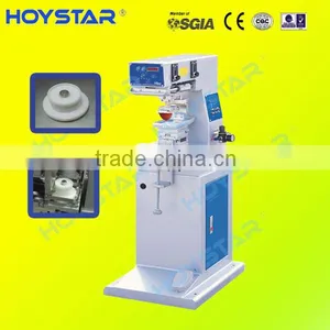 GW-MINI/B-CP Semi Automatic 1 Color Pad Printing Machine Closed Ink Cup Pad Printing Machinery thumbnail-1