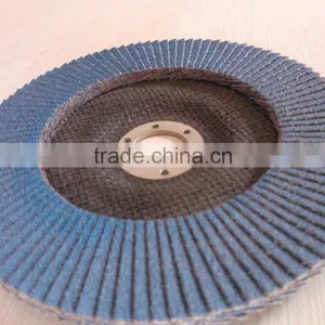Professional Factory 100mmT27 Stainless Steel Zirconia Abrasive Flap Disc for Metal Grinding Competitive Price thumbnail-6