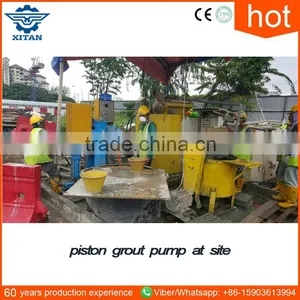Flow Pressure Adjustable Dam Tunnel Grouting Pump thumbnail-1