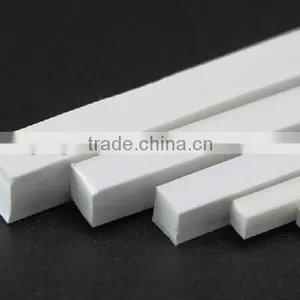 Model Square Tube in Plastic Profile, Plastic Scale Tube, DIY Model Material, Materials for Architecture Models thumbnail-2