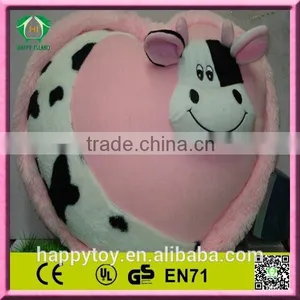 Hot!!! HI CE 2015 Lovely Promotional Cute Character Cow Throw Pillow thumbnail-1