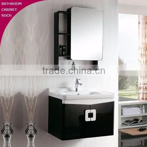 ROCH 2012 Small Popular Wood Bathroom Cabinet Single Basin thumbnail-1