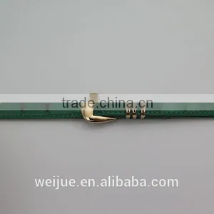 Fashion Style Thin Green Skinny Belt for Women thumbnail-2