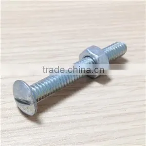 Grade 4.8 Galvanized Roofing Bolt and Nut thumbnail-1
