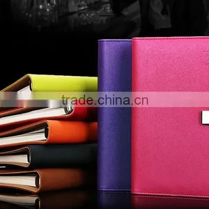 Exquisite Design Leather Notebook New Year Gift Set With Pen With Customize Logo Set thumbnail-2