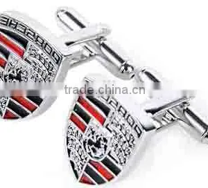 Silver Plated Custom Cufflink For Mens Shirt thumbnail-6