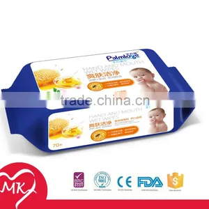Bacteriostatic Multi-purpose Organic Natural Custom High Quality Baby Wet Wipes Tissue Factory China thumbnail-2