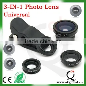 Universal Magnetic 3 in 1 Lens for Smartphones With 180 Degree Wide Lens thumbnail-4