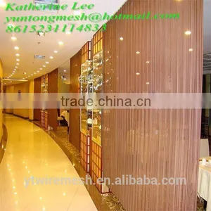 Sliver Shiny Aluminum Link Chain Curtain for Living Room Curtains thumbnail-1