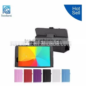 Book Stand Tablet With Smart Cover Auto Wake &Sleep + Stylus Pen Loop Tablet Case for LG Pad 7.0 V400 thumbnail-2