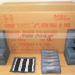 100yard Black Hair Thread, Africa Women Black Hair Thread Original, 91.44 m Black Hair Thread thumbnail-3