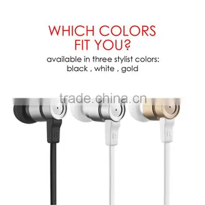 Smart Steel W805 High Performance In-Ear Earphones With Built-In Microphone for Apple IOS Samsung Android Devices. thumbnail-3