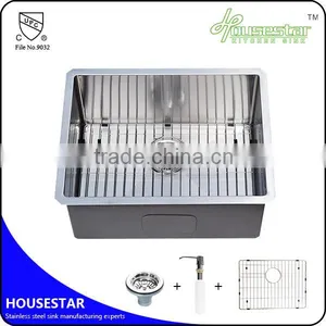 Stainless Steel 304 Undermount Single Bowl Kitchen Sink Small Bar Sink thumbnail-3