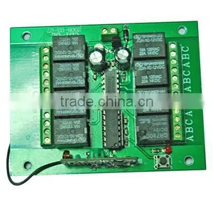 8 Channel Wireless Switch Power/relay/outdoor/light Remote Control Light Switch,digital Remote Controller 303/315/335/433/868MHz thumbnail-1