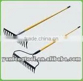Rail Steel Rakke With Wooden Handle RM001-12FL thumbnail-1