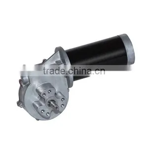 63ZY-93JW 12V, 24V 60W DC Motor With Worm Gear Reducer thumbnail-1
