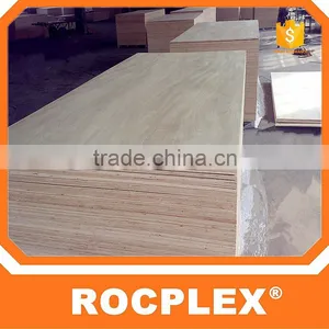 2440x1220 18mm BB/CC Grade Poplar Bintangor Commercial Plywood thumbnail-1
