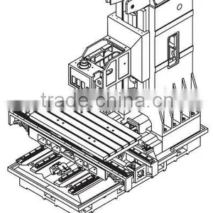 CNC Machine Frame;VMC1270L thumbnail-1