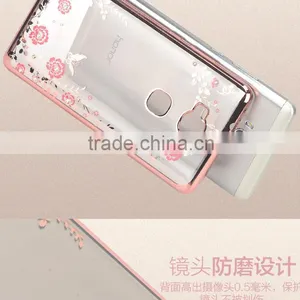 2016 Newest Mobile Phone Cover Case Electroplate Printig Flower Tpu for Huawei Honor 5x thumbnail-3