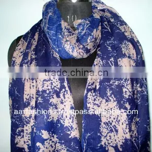 COTTON PRINTED SCARF 2014 thumbnail-1