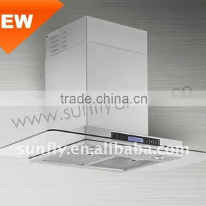 Commerical Kitchen Exhaust Chimney Hood CE ROHS LOH22X4-13G(900mm) thumbnail-1