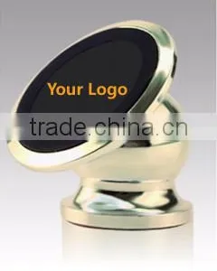 High Quality For Smart Phone High Quality 360 Degree Rotating Dual Magnetic Car Holder thumbnail-1