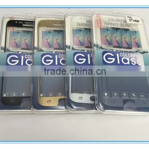 Tempered Glass for Samsung Galaxy s7 Edge,vcover s7 Edge Tempered Glass Screen Protector thumbnail-3