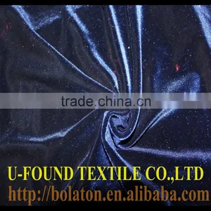 TONE TO TONE Glitter ON HIGH QUALITY SPANDEX WARP VELVET FABRIC thumbnail-2