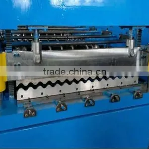 Protable Metal Roofing Sheet Roll Forming Machine / Zinc Roofing Roller Former Maker thumbnail-2