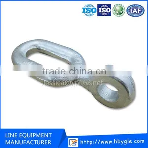 China Supplier / Hot-dip Galvanized ZH Ball Eye /Forged Extension Rings/Link Fitting thumbnail-1
