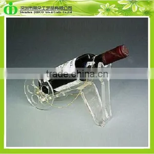 DDW-S015 Chinese Factory Directly Sells Wholesale Acrylc Wine Bottle Holder thumbnail-3