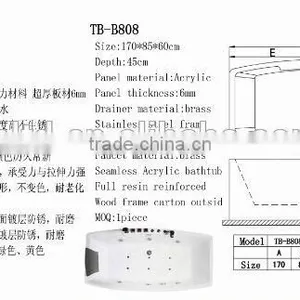 Austalian Standard Bathroom With Timber Bath Water Mark Toilet and Semi Basin Vanity thumbnail-3