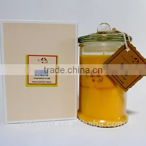 Home Decoration Metro Jars Candle Glass With Lid thumbnail-4