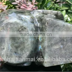 Amazing Black Obsidian Carved Crystal Skull/black Obsidian Stone Skull Sculpture thumbnail-6