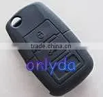Hot Sale VW Remote Key Silicon Cover 3 Button Key Silicon Cover the Colour is Black thumbnail-1