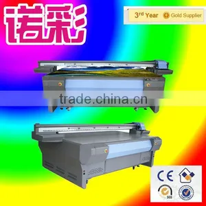 Double Heads/LED Lamps Large Multifunction 3D Digital Flatbed Printer thumbnail-1