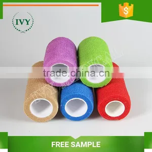 High Quality Colorful Non-woven Cohesive Bandage thumbnail-1