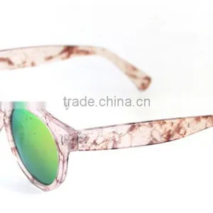 2015 New Arrival Wholesale Leopard Tortoise Round Sunglasses thumbnail-5