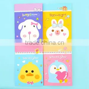 Monochrome Cartoon Exercise Book, Cartoon Notebook, Copybook thumbnail-4