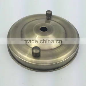 105mm Ceiling Rose Pendant Light Ceiling Canopy Vintage Ceiling Plate Base thumbnail-3