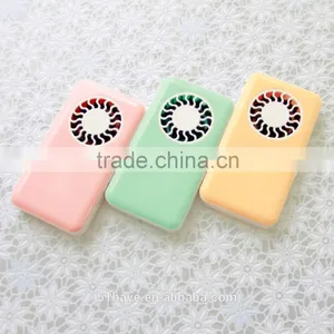 Rechargeable Table Fan With Led Light With Remote thumbnail-3