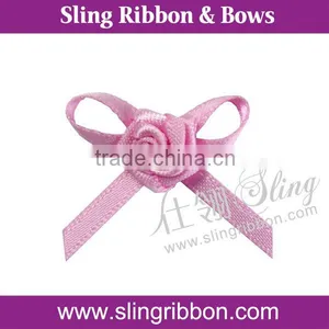 Low MOQ Handmade Ribbon Flower Mini Satin Bows thumbnail-1