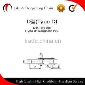 Double Pitch Precision Roller Chain Conveyor Attachments Type K1/2 H1/2 D thumbnail-2