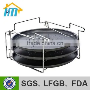 Carbon Steel 3pcs Pizza Pan thumbnail-1