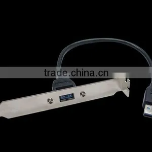USB 3.0 A Male to USB 3.0 A Female With Bracket thumbnail-2