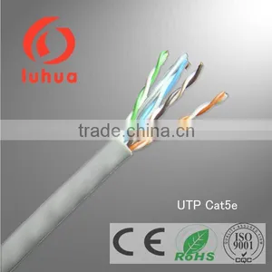Lan Cable CAT5e CAT6 Pleum PVC Solid Coaxial Cable Dcoax Stranded CMXF thumbnail-1